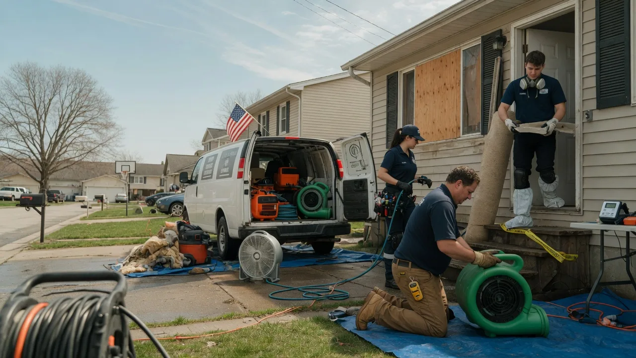 Water Damage Restoration in Saint Louis, OK near me
